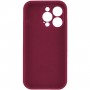 Чохол для смартфона Silicone Full Case AA Camera Protect for Apple iPhone 13 Pro Max 47,Plum (FullAAi13PM-47)