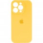 Чохол для смартфона Silicone Full Case AA Camera Protect for Apple iPhone 14 Pro 56,Sunny Yellow (FullAAi14P-56)