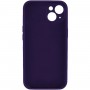 Чохол для смартфона Silicone Full Case AA Camera Protect for Apple iPhone 13 59,Berry Purple (FullAAi13-59)