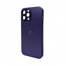 Чохол для смартфона AG Glass Matt Frame Color Logo for Apple iPhone 12 Pro Max Deep Purple (AGMattFrameiP12PMPurple)