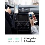 Автомобільний зарядний пристрій UGREEN CD130 Dual USB Car Charger (Space Gray) (UGR-30780) (UGR-30780)