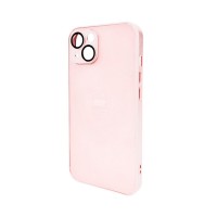 Чохол для смартфона AG Glass Matt Frame Color Logo for Apple iPhone 13 Chanel Pink (AGMattFrameiP13Pink)