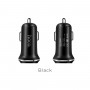 Автомобільний зарядний пристрій HOCO Z1 double ported Car Charger Black (6957531035909)