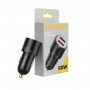 Автомобільний зарядний пристрій Essager City Dual USB-A Car Charger 60W  black (ECC2C1A-FF01) (ECC2C1A-FF01)