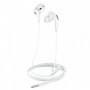 Навушники HOCO M101 Pro Crystal sound wire-controlled earphones with microphone White (6931474782380)