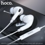 Навушники HOCO M101 Pro Crystal sound wire-controlled earphones with microphone White (6931474782380)