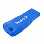 Flash SanDisk USB 2.0 Cruzer Blade 64Gb Electric Blue (SDCZ50C-064G-B35BE)