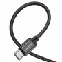 Кабель BOROFONE BX87 Sharp 60W charging data cable for Type-C to Type-C Black (BX87CCB)