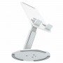 Тримач для мобільного BOROFONE BH75 Flawless folding rotatable desktop holder White (BH75W)