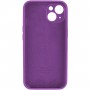 Чохол для смартфона Silicone Full Case AA Camera Protect for Apple iPhone 13 19,Purple (FullAAi13-19)