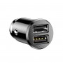 Автомобільний зарядний пристрій Baseus Grain Car Charger 3.1A Black (CCALL-ML01)