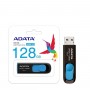 Flash A-DATA USB 3.2 UV 128 128Gb Black/Blue (AUV128-128G-RBE)