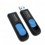 Flash A-DATA USB 3.2 UV 128 128Gb Black/Blue (AUV128-128G-RBE)