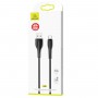 Кабель Usams US-SJ372 U38 Type-C Charging and Data Cable 1m Black (SJ372USB01)