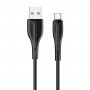 Кабель Usams US-SJ372 U38 Type-C Charging and Data Cable 1m Black (SJ372USB01)