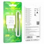 Мережевий зарядний пристрій BOROFONE BA71A Power single Port PD20W charger set(C to iP) White (BA71ACLW)