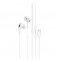 Навушники HOCO M101 Pro Crystal sound Type-C wire-controlled digital earphones with microphone White (6931474782403)