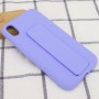 Чохол Silicone Case Hand Holder для Apple iPhone XS Max (6.5