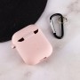 Силіконовий футляр з мікрофіброю для навушників Airpods 1/2