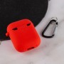 Силіконовий футляр з мікрофіброю для навушників Airpods 1/2