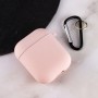 Силіконовий футляр з мікрофіброю для навушників Airpods 1/2