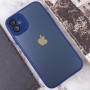 Чохол TPU+Glass Sapphire Midnight для Apple iPhone 12 (6.1