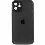 Чохол TPU+Glass Sapphire Midnight для Apple iPhone 12 (6.1