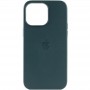 Шкіряний чохол Leather Case (AAA) with MagSafe для Apple iPhone 14 Pro (6.1