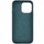 Шкіряний чохол Leather Case (AAA) with MagSafe для Apple iPhone 14 Pro (6.1