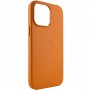 Шкіряний чохол Leather Case (AAA) with MagSafe для Apple iPhone 14 Pro (6.1