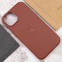 Шкіряний чохол Leather Case (AAA) with MagSafe для Apple iPhone 14 (6.1