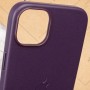 Шкіряний чохол Leather Case (AAA) with MagSafe для Apple iPhone 14 (6.1