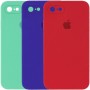 Уцінка Чохол Silicone Case Square Full Camera Protective (AA) для Apple iPhone 7 / 8 / SE (2020)