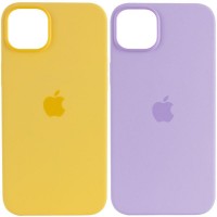 Чохол Silicone case (AAA) full with Magsafe для Apple iPhone 14 Plus (6.7
