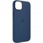 Чохол Silicone case (AAA) full with Magsafe для Apple iPhone 14 Plus (6.7