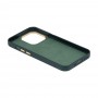 Чохол Leather Case Gold Buttons для iPhone 13 Pro