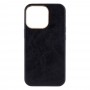 Чохол Leather Case Gold Buttons для iPhone 13 Pro