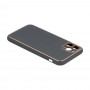 Чохол Leather Gold with Frame without Logo для iPhone 11 Pro