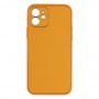 Чохол Leather Gold with Frame without Logo для iPhone 12