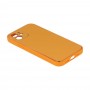 Чохол Leather Gold with Frame without Logo для iPhone 12