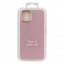 Чохол Leather Case Gold Buttons для iPhone 13