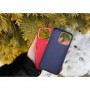 Чохол Leather Case Gold Buttons для iPhone 13