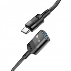 USB Подовжувач Hoco U107 Type-C male to USB female USB3.0