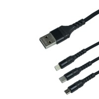 Кабель USB Remax RC-186 3-in-1 2.1A