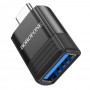 Перехідник Borofone BV18 Type-C male to USB female USB3.0