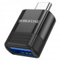 Перехідник Borofone BV18 Type-C male to USB female USB3.0