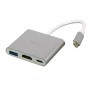 Перехідник Hoco HB14 Type-C to USB3.0+HDMI+PD