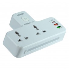 Мережевий Перехідник із Нічником LDNIO SC2311 1 Type-C PD/ 2 USB QC/ 2 PSocket/ Led lamp