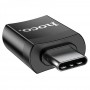 Перехідник Hoco UA17 Type-C male to USB female USB3.0