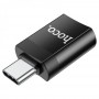 Перехідник Hoco UA17 Type-C male to USB female USB3.0